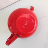 Enamelled red teapot 50/60
