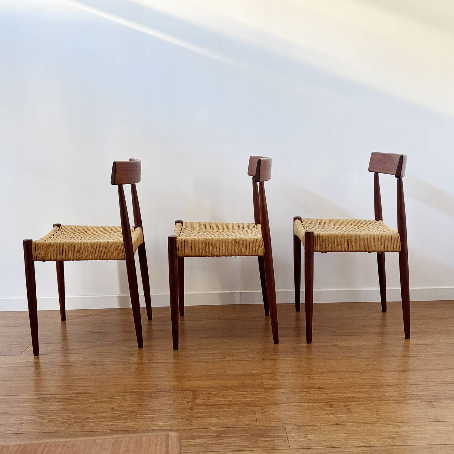 Danish trio of chairs by Arne Hovmand Olsen