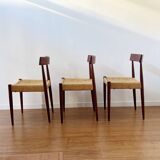 Danish trio of chairs by Arne Hovmand Olsen