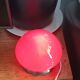 Vintage UFO mushroom lamp