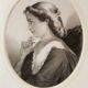 Magnificent portrait pencil drawing 19th century