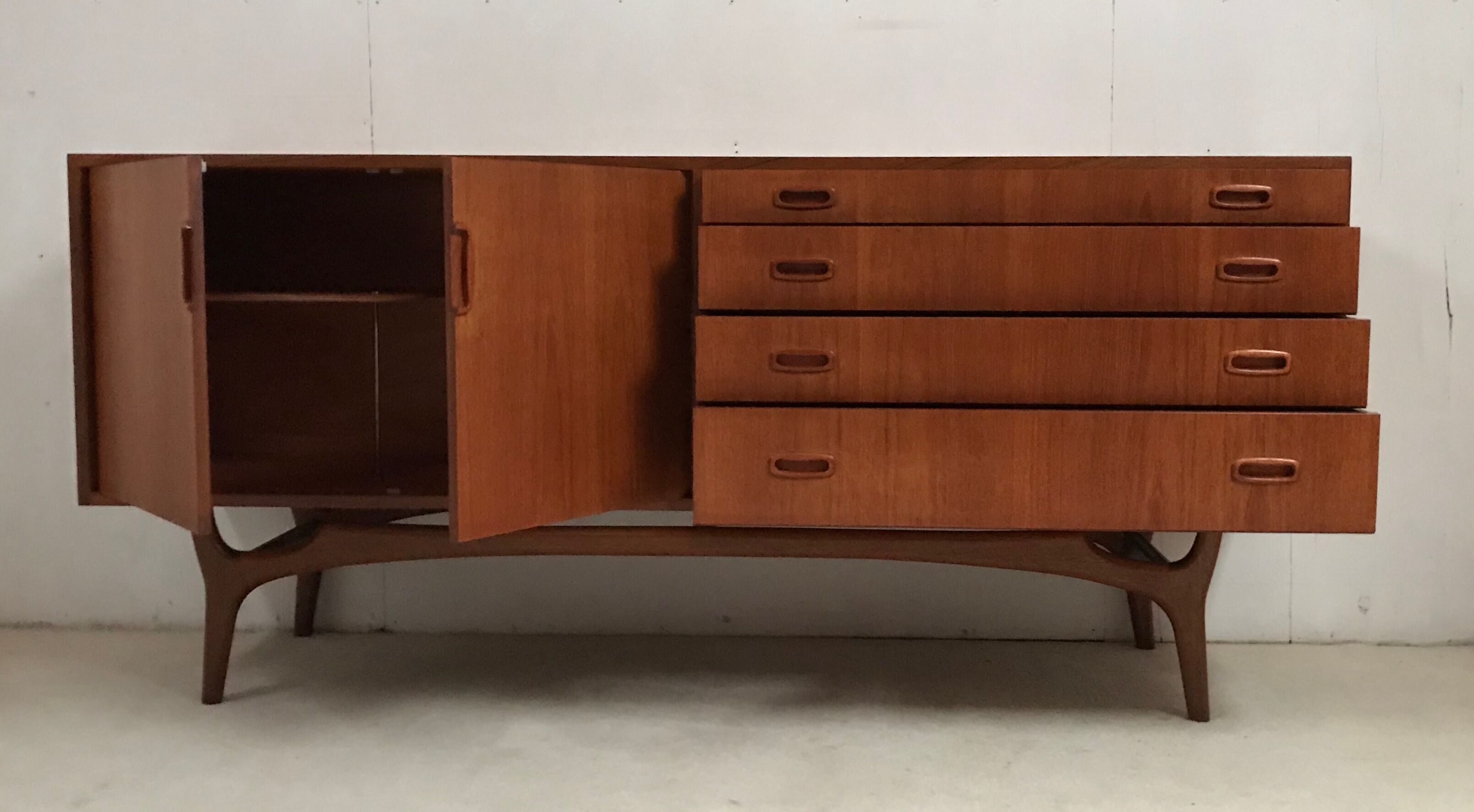Mid Century Vintage Greaves and Thomas teak sideboard