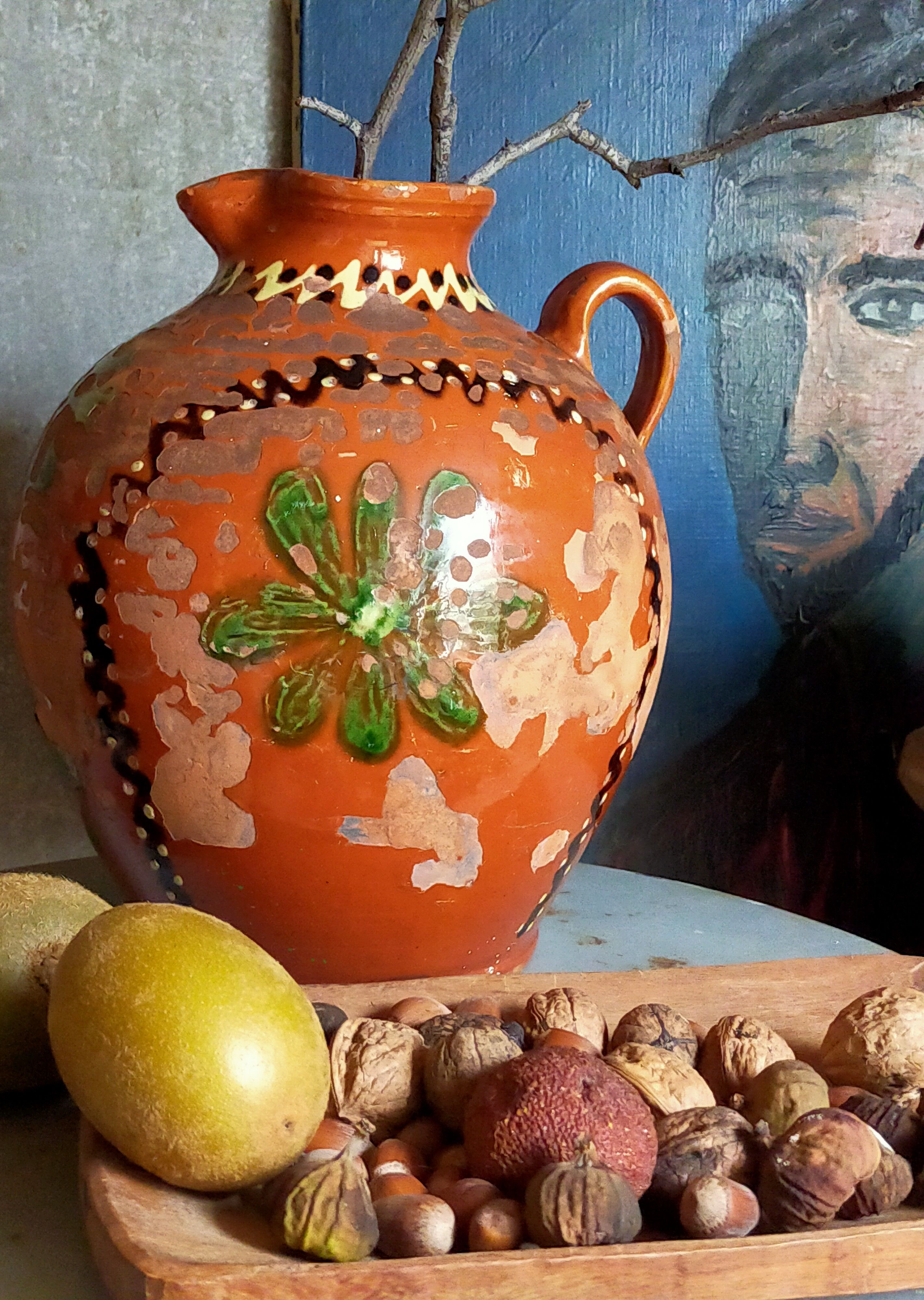 Hertz annecy pottery with beak and old cove early twentieth