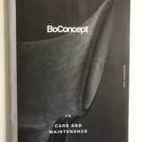 Bo Concept Osaka gray velvet armchair