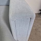 Set of 2 mid-century blue arm chairs, Germany 1950s