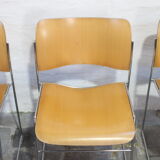 Model 40/4 stacking chairs by David Rowland for Howe, Denmark 1964