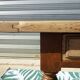 Rustic oak desk