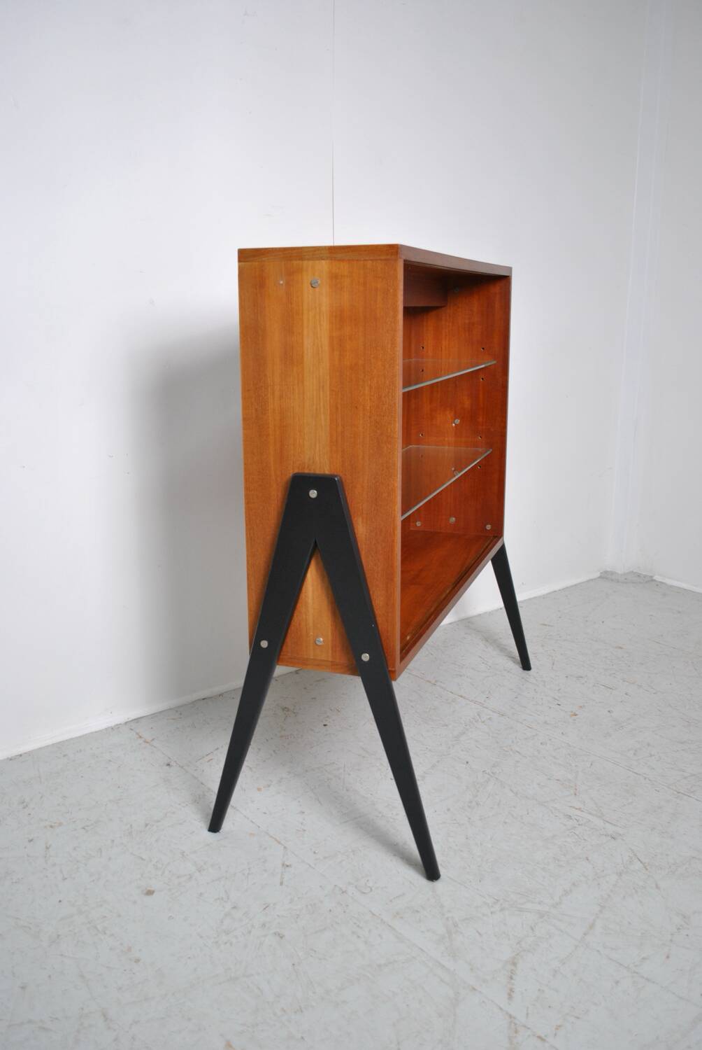 Meuble pieds compas 1970