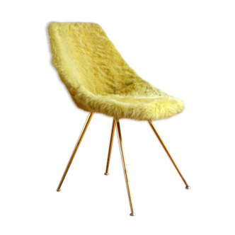 Armchair moumoute Design 1950