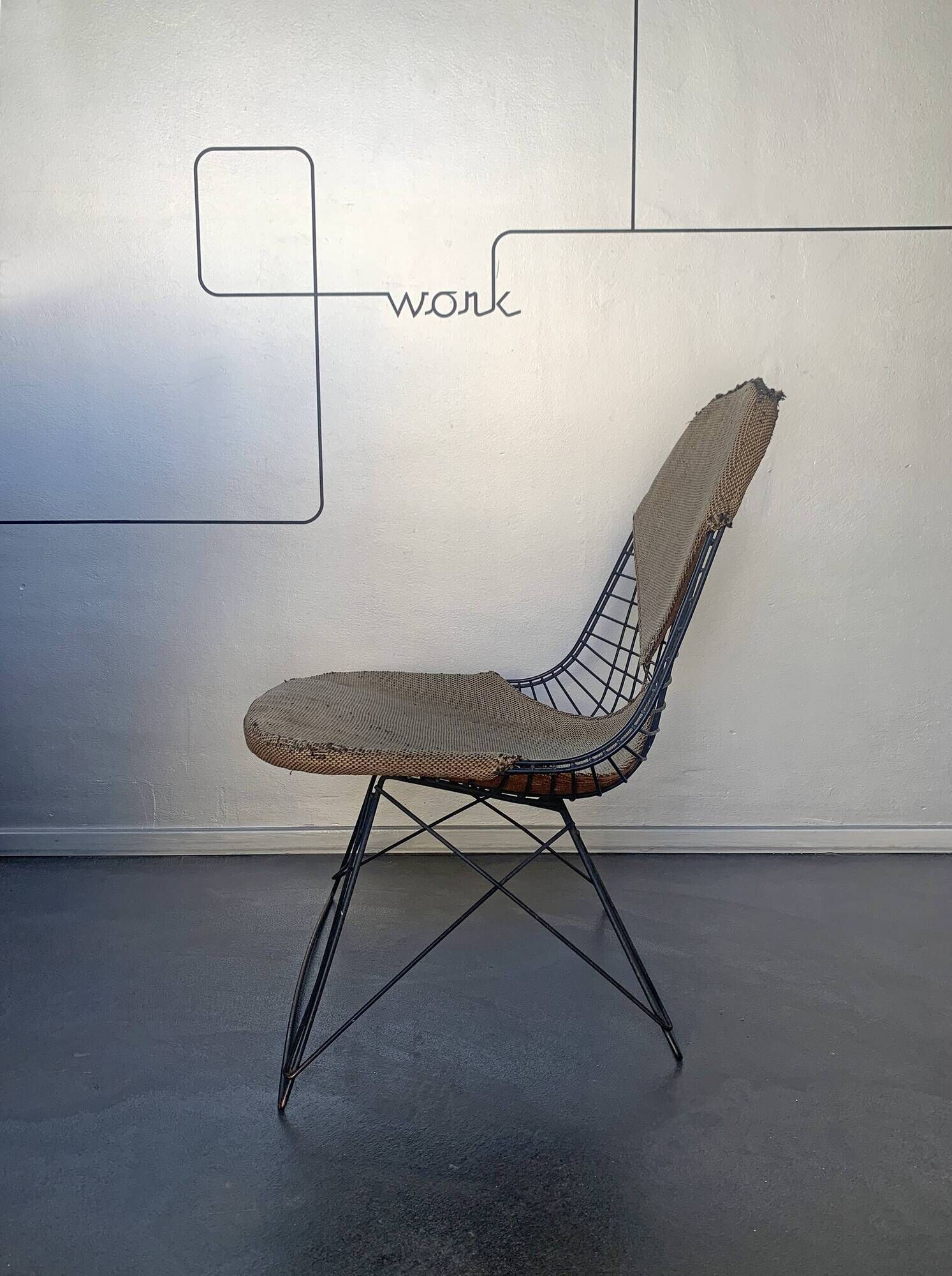 Cats Cradle Armchair LKR Charles & Ray Eames / Alexander Girard Herman Miller 1953