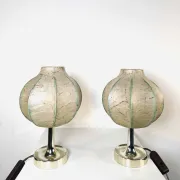 Cocoon Table Lamp By Friedel Wauer For Goldkant Leuchten, Germany, Circa 1960S/1970S