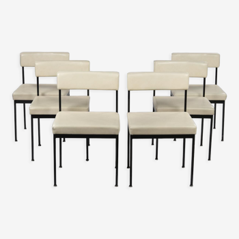 Set of 6 chairs by Dieter Wäckerlin, circa 1960