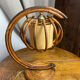 Rattan and bamboo lamp, Louis Sognot