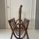 Rattan magazine holder