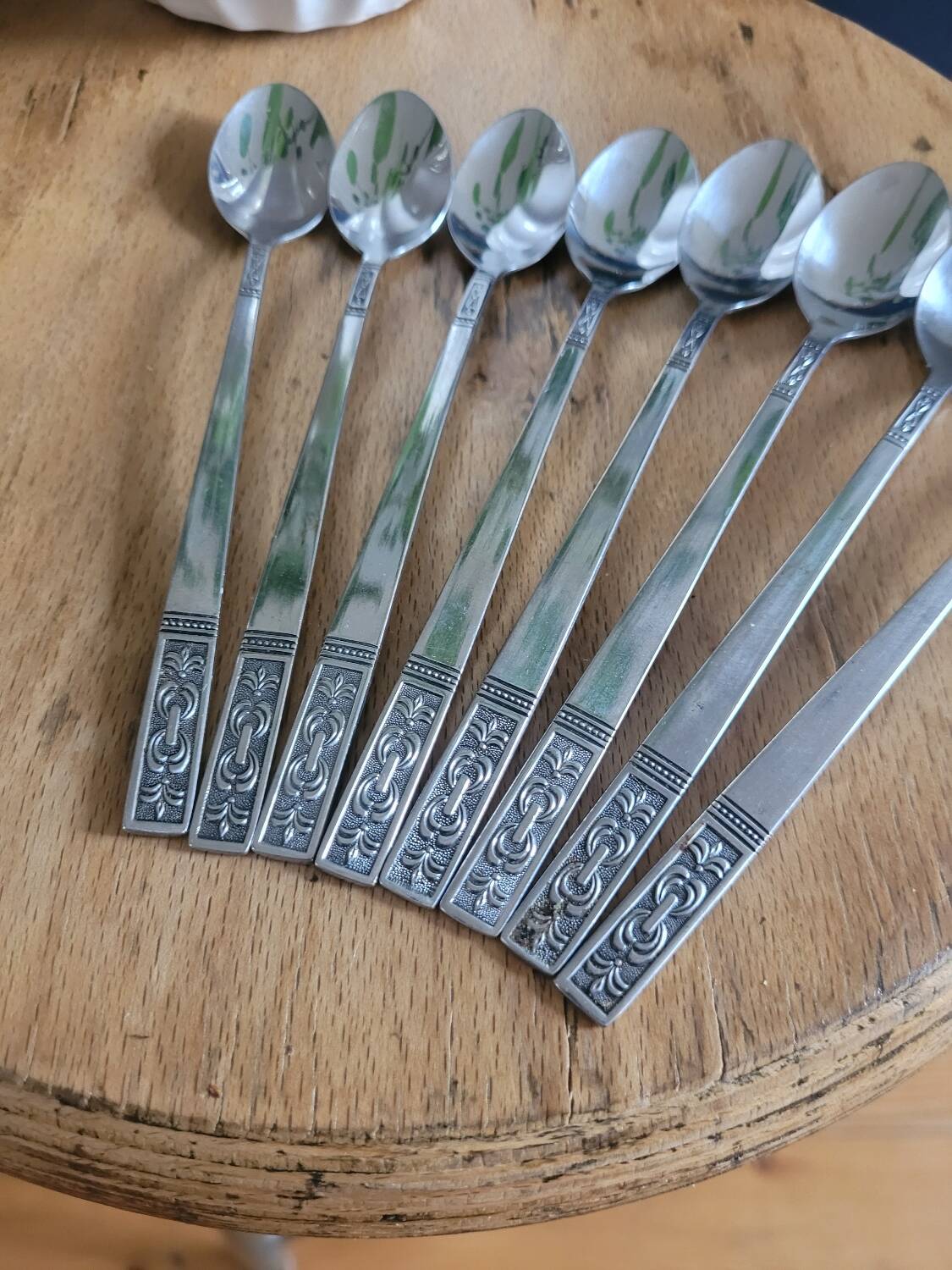 Set of 8 teaspoons