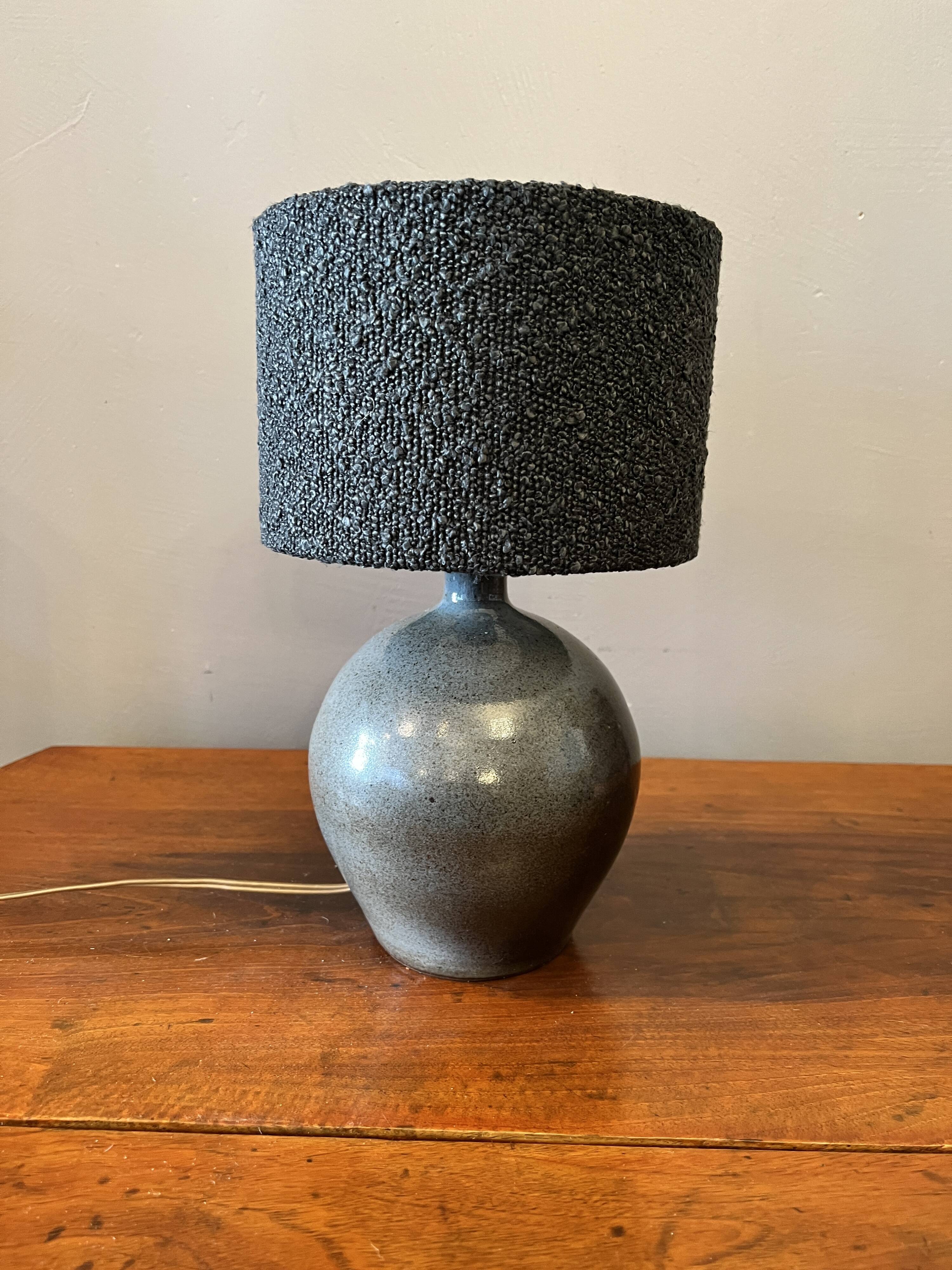 BHV - Ceramic lamp, curlet shade