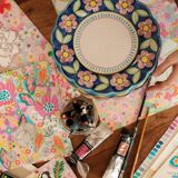 Begonia plate