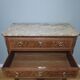Commode en marqueterie de style Transition Louis XV - Louis XVI