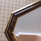 Modern wooden mirror