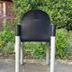Grey wash Thonet Flex stacking chairs – design classic by Gerd Lange