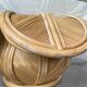 Table basse rotin « fleur » vivai del sud