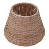 Light wicker lampshade