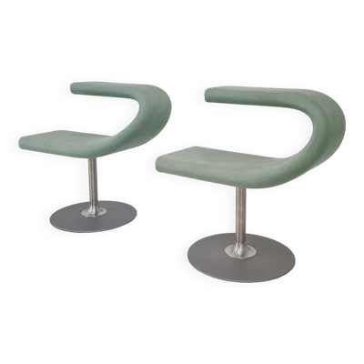 Lot de 2 chaises Bla Station Innovation C Swivel de Fredrik Mattson
