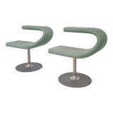 Lot de 2 chaises Bla Station Innovation C Swivel de Fredrik Mattson