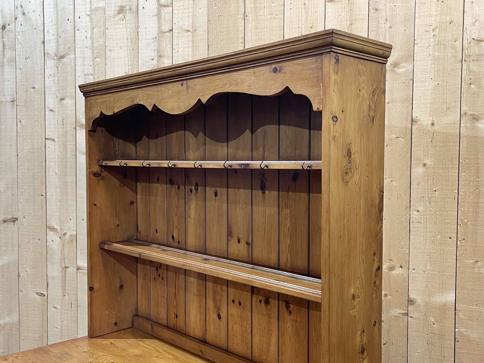 1950s English pine dresser