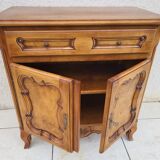 Small piece of furniture in cherry wood.
