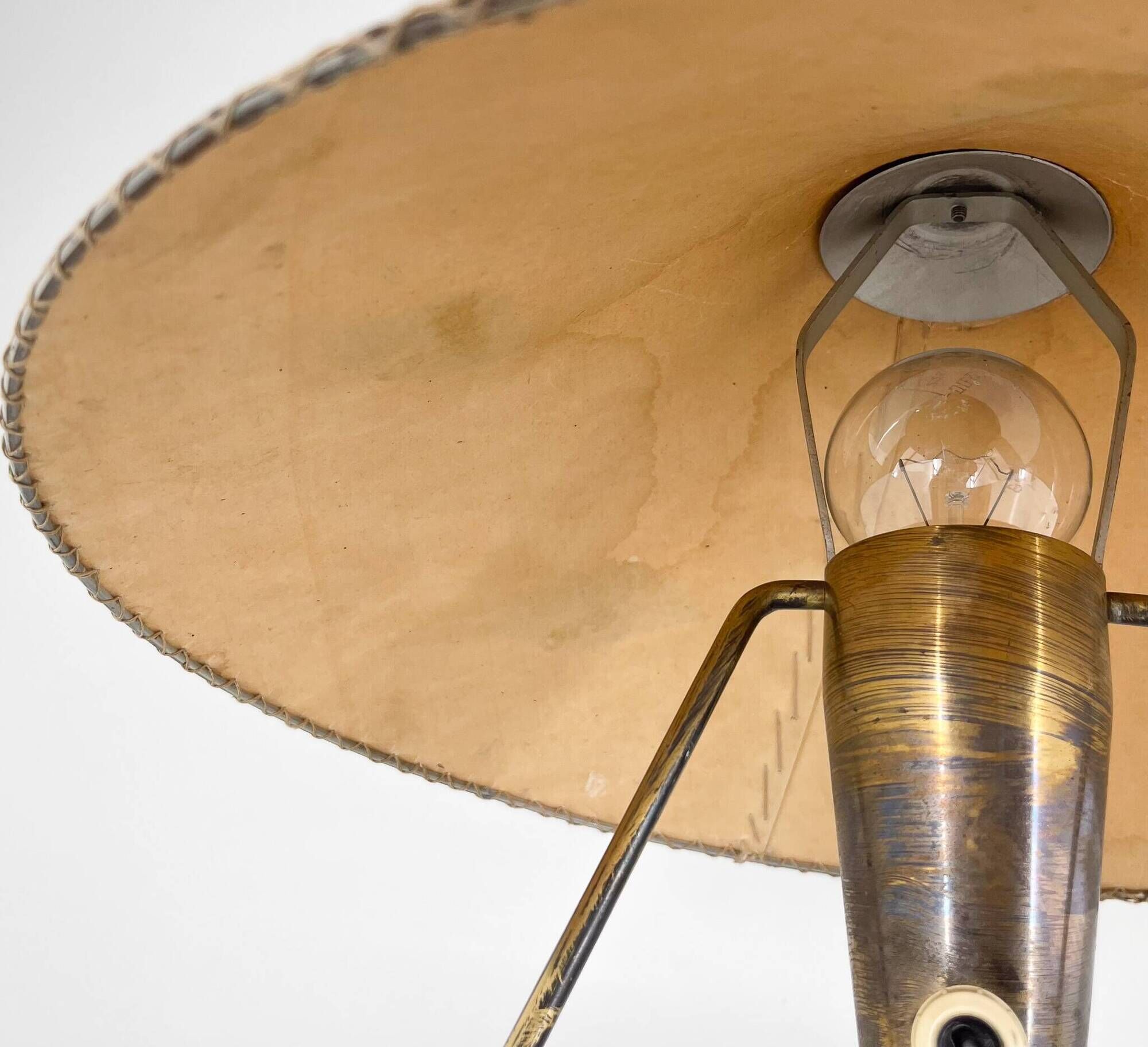 Large Rare Table or Wall Lamp by Helena Frantova for OKOLO, Czechoslovakia, 1950's