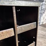 metal mail rack shelf 1950