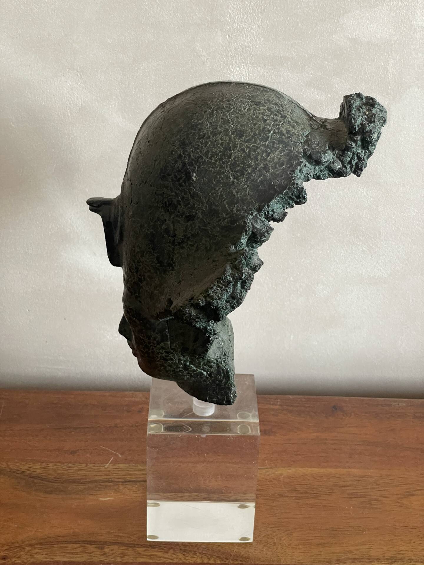 Sculpture Head workshop Michel Cayla Egypt