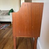 Bureau secrétaire vintage par Arne Wahl Iversen, Danemark