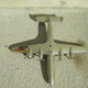 Old aluminum aircraft