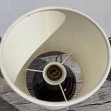 Lampe à poser en céramique émaillée 1960