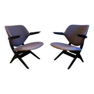 Paire de fauteuils Louis - webe