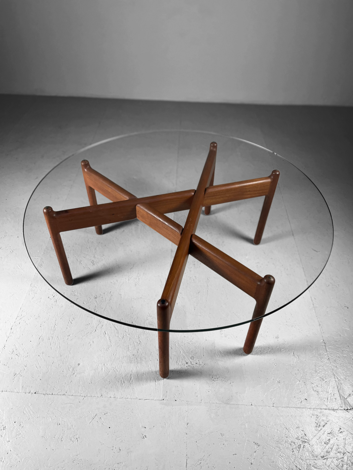 Coffee table Niels Bach Denmark 60s