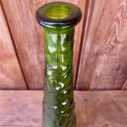 Italian carafe Empoli green 1970s.