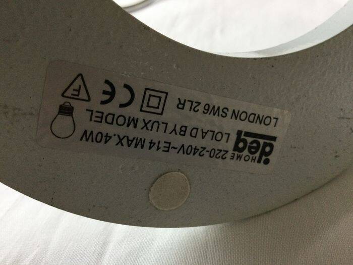 Vintage Desk Lamp • Lola D • Lux Model • 1970