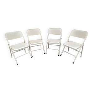 Set de 4 chaises pliantes