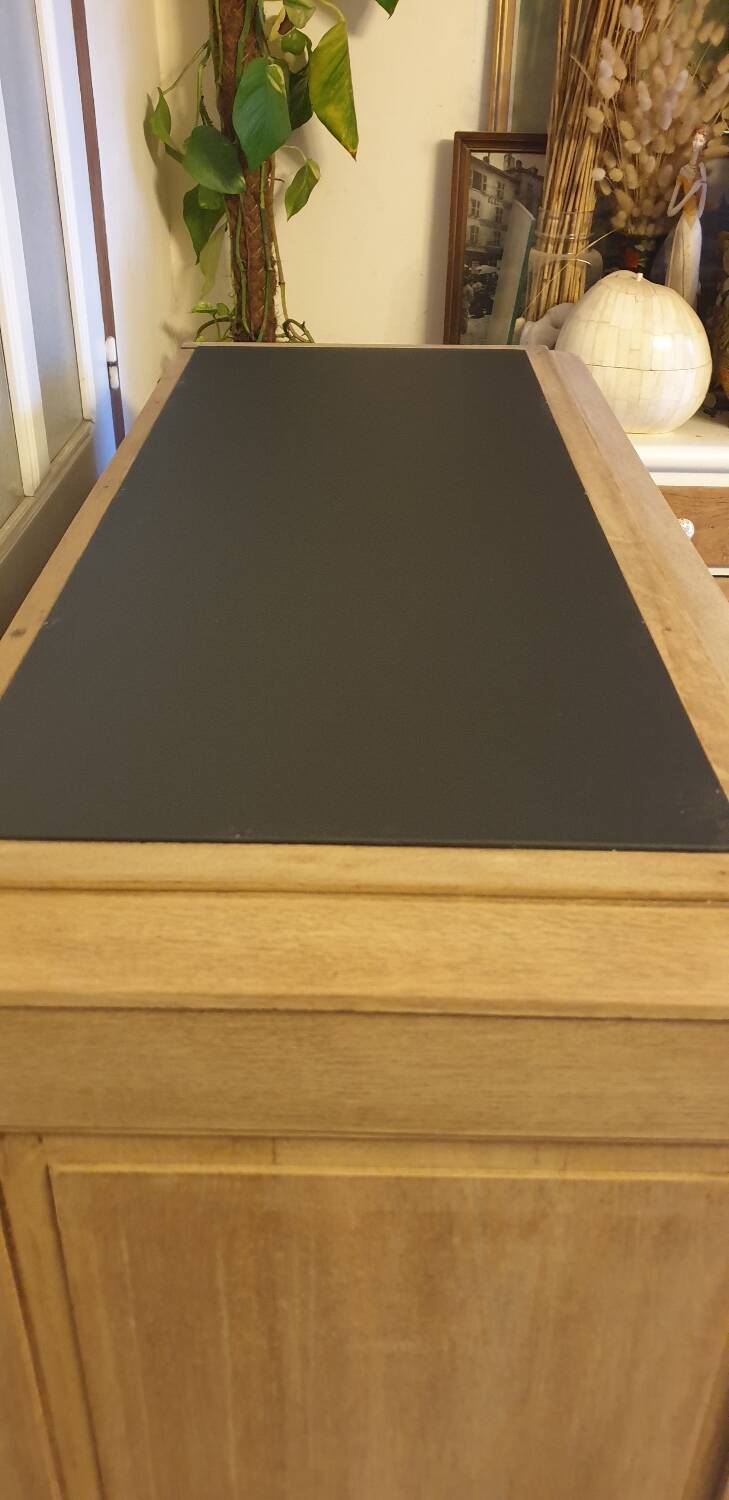 Art deco sideboard in solid oak