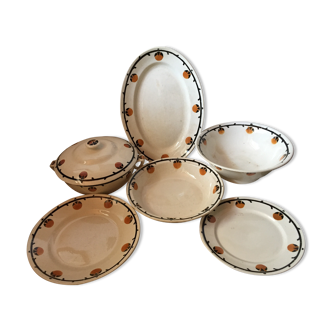 Lot of 23 pieces Badonvillers Model Barcarole