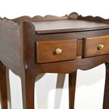Petite Table de Salon en Noyer, style Louis XV – 1ère Partie XXe