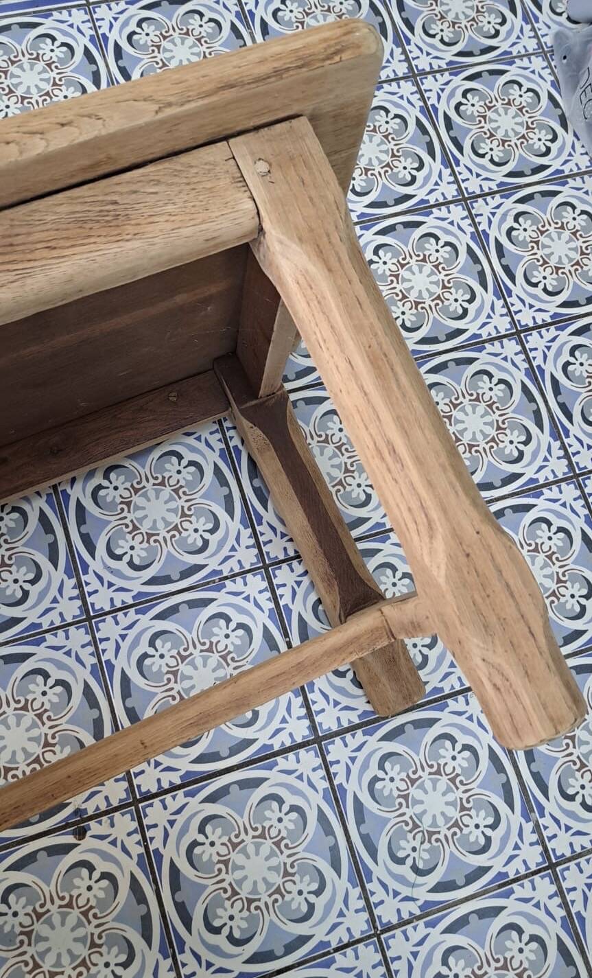 Table basse bois massif de ferme