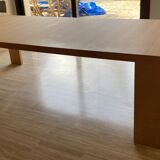 Rectangular high table Maxalto 240x110x73 natural oak