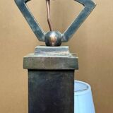 bronze chandelier 1920 1930 art deco