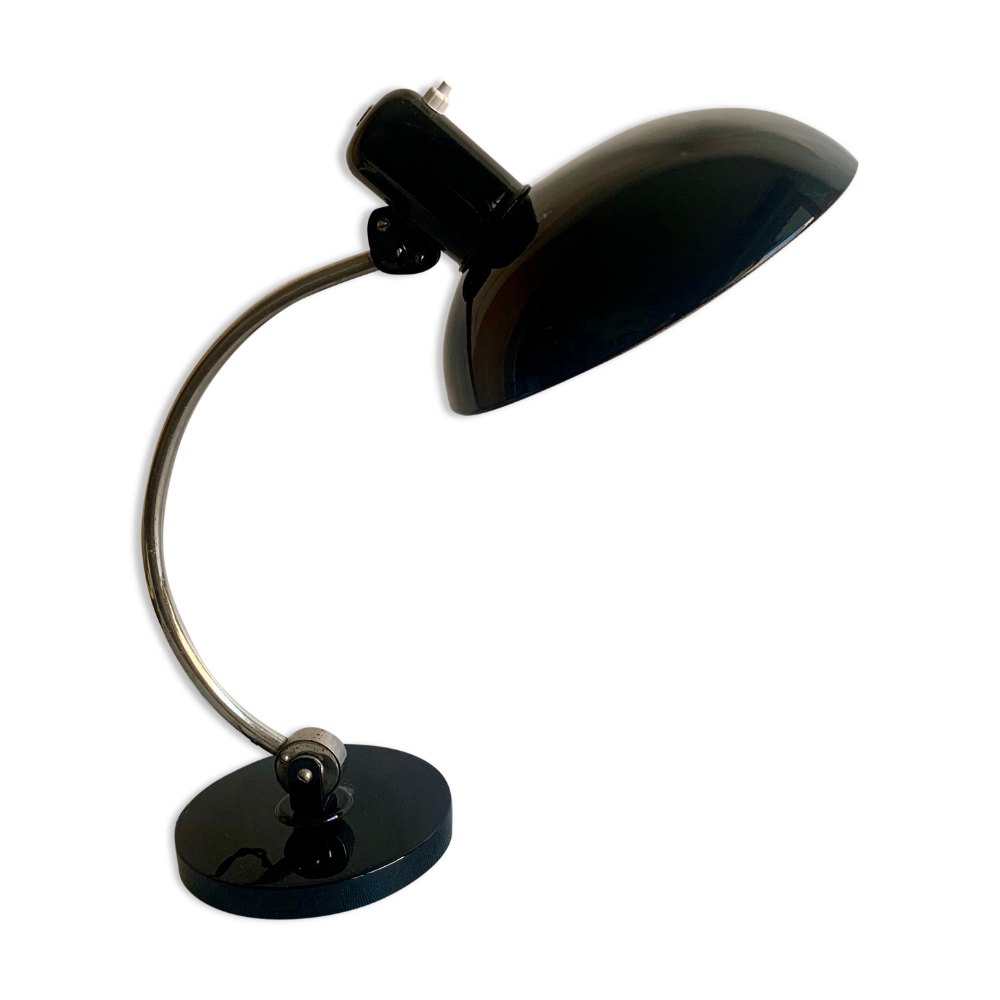 Vintage Bauhaus Table Lamp by Christian Dell for Koranda, 1930