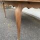 Louis XV extendable dining table, 20th century, renovated in solid oak, 245cm