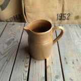 Brown Grepots Digoin sandstone pitcher